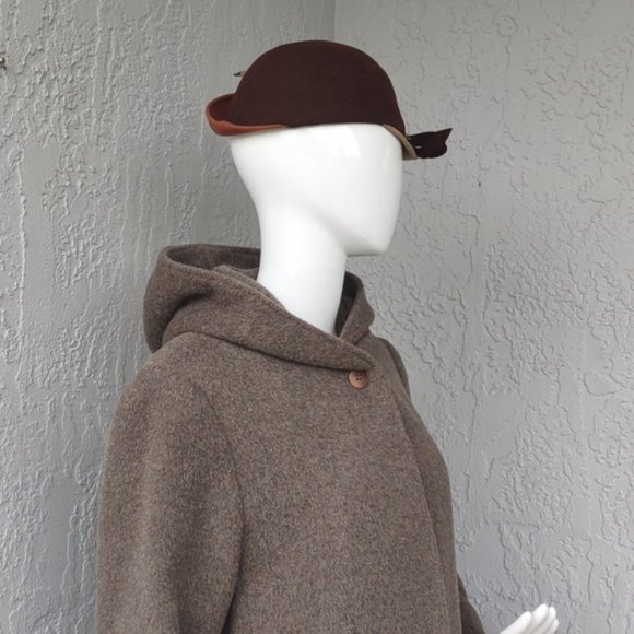 Brandt Paris/New York Ladies Swagger Brimmed Luxury Hat (Vintage) main image 8